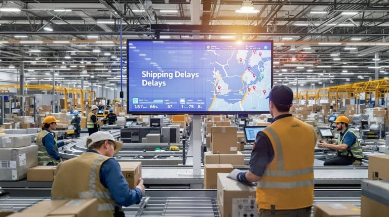 shipping delays warehouse