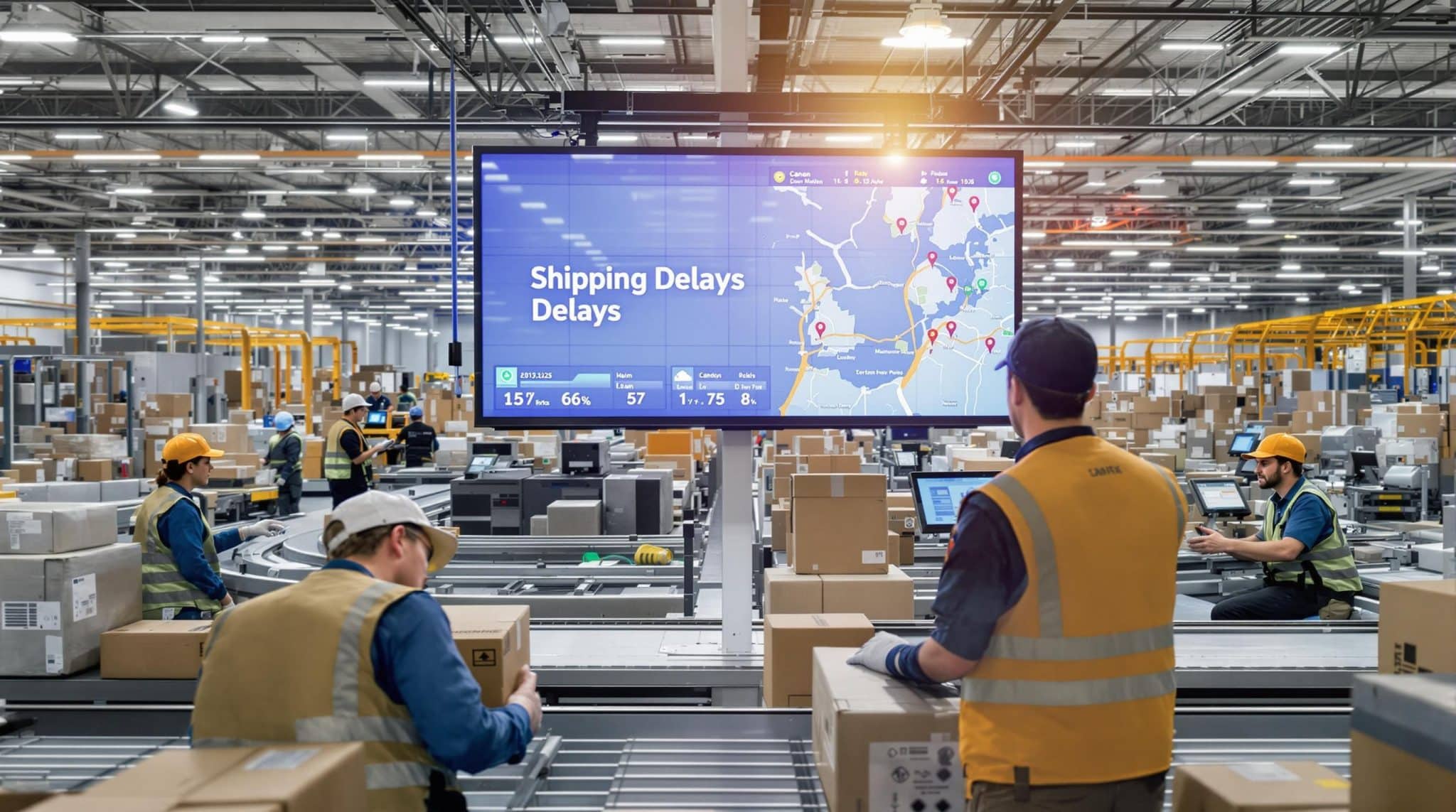 shipping delays warehouse