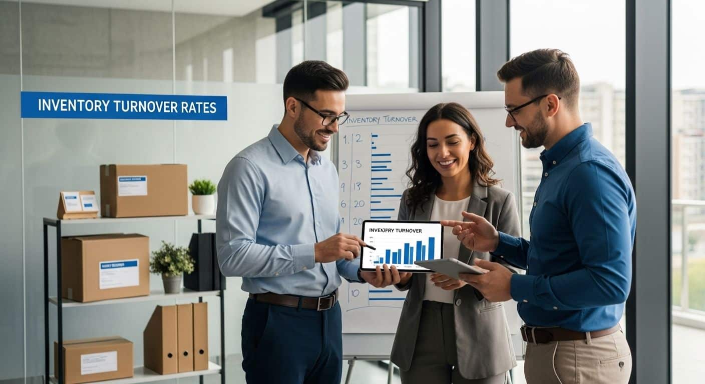 inventory turnover rates, office teamwork